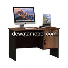 Office Table Size 120 - Activ Galant MTO 120  / Pasific Oak - Black 